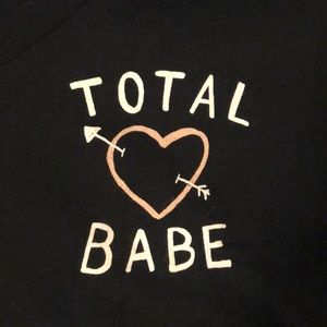 Torrid Black Total Babe Tee Sz0